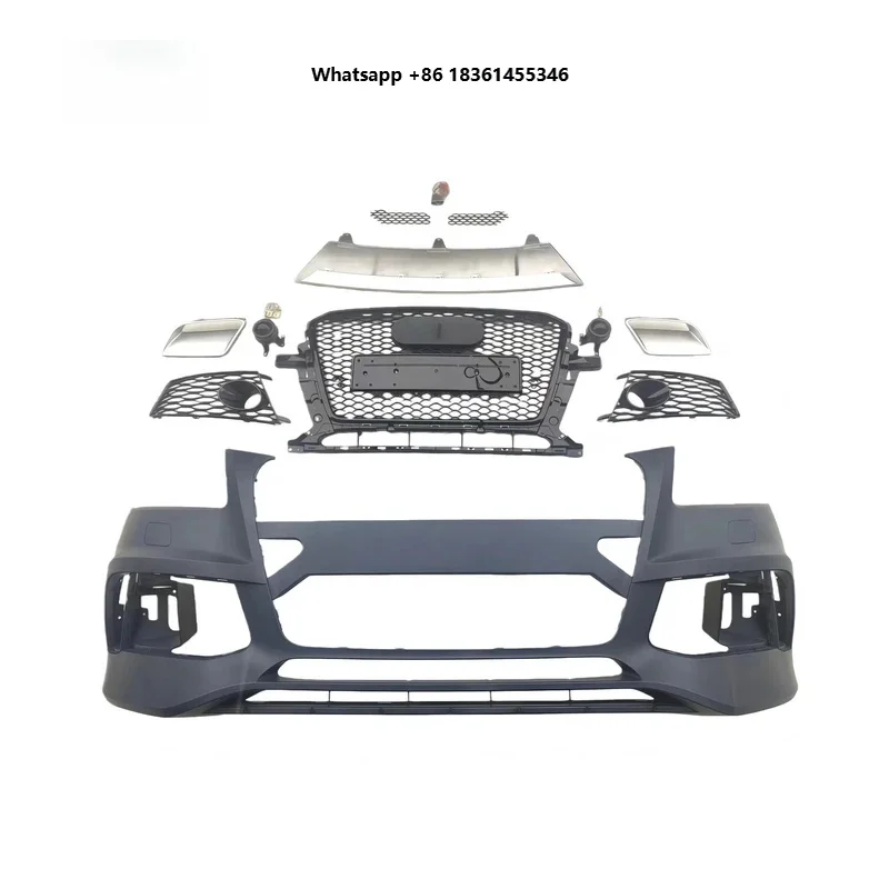FOR Q5 SQ5 Front Bumper Kit Upgrade RSQ5 Style Look Body Kit With Grille
FOR Q5 SQ5 Front Bumper Kit Upgrade RSQ5 Style Look Body Kit With Grille