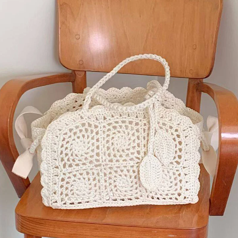 Beach Le Petit Turismo Crochet Tote Bags For Women Luxury Designer Handbag Purses 2026 New In Polyester Hollow Underarm Shoulder
Beach Le Petit Turismo Crochet Tote Bags For Women Luxury Designer Handbag Purses 2026 New In Polyester Hollow Underarm Shoulder