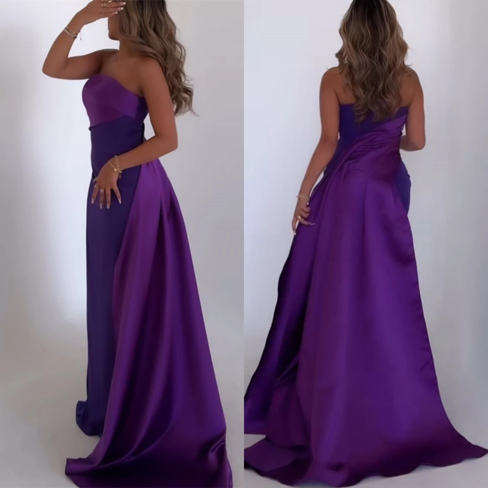 Customized Strapless Jersey Satin Contrast Color Evening Dress Fashion Mermaid Party Dresses Sexy Special Occasion Gowns
Customized Strapless Jersey Satin Contrast Color Evening Dress Fashion Mermaid Party Dresses Sexy Special Occasion Gowns