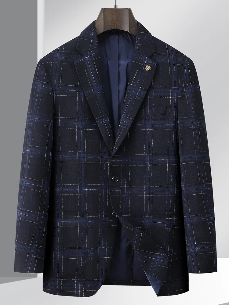 Классический клетчатый мужской деловой повседневный костюм Jaet, весна-осень, новый джентльменский топ с подставкой, длинный свеч на пуговицах
Классический клетчатый мужской деловой повседневный костюм Jaet, весна-осень, новый джентльменский топ с подставкой, длинный свеч на пуговицах
