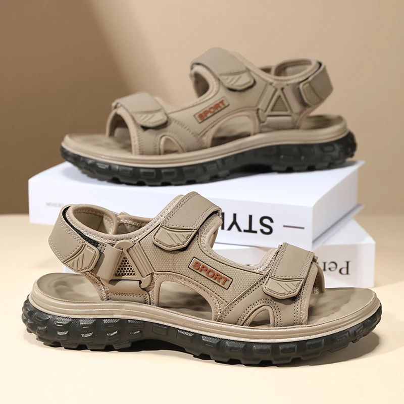 Sandals men summer fashion new style outdoor wear soft sole wear-resistant anti slip anti odor breathable dual-use beach sandals
Sandals men summer fashion new style outdoor wear soft sole wear-resistant anti slip anti odor breathable dual-use beach sandals