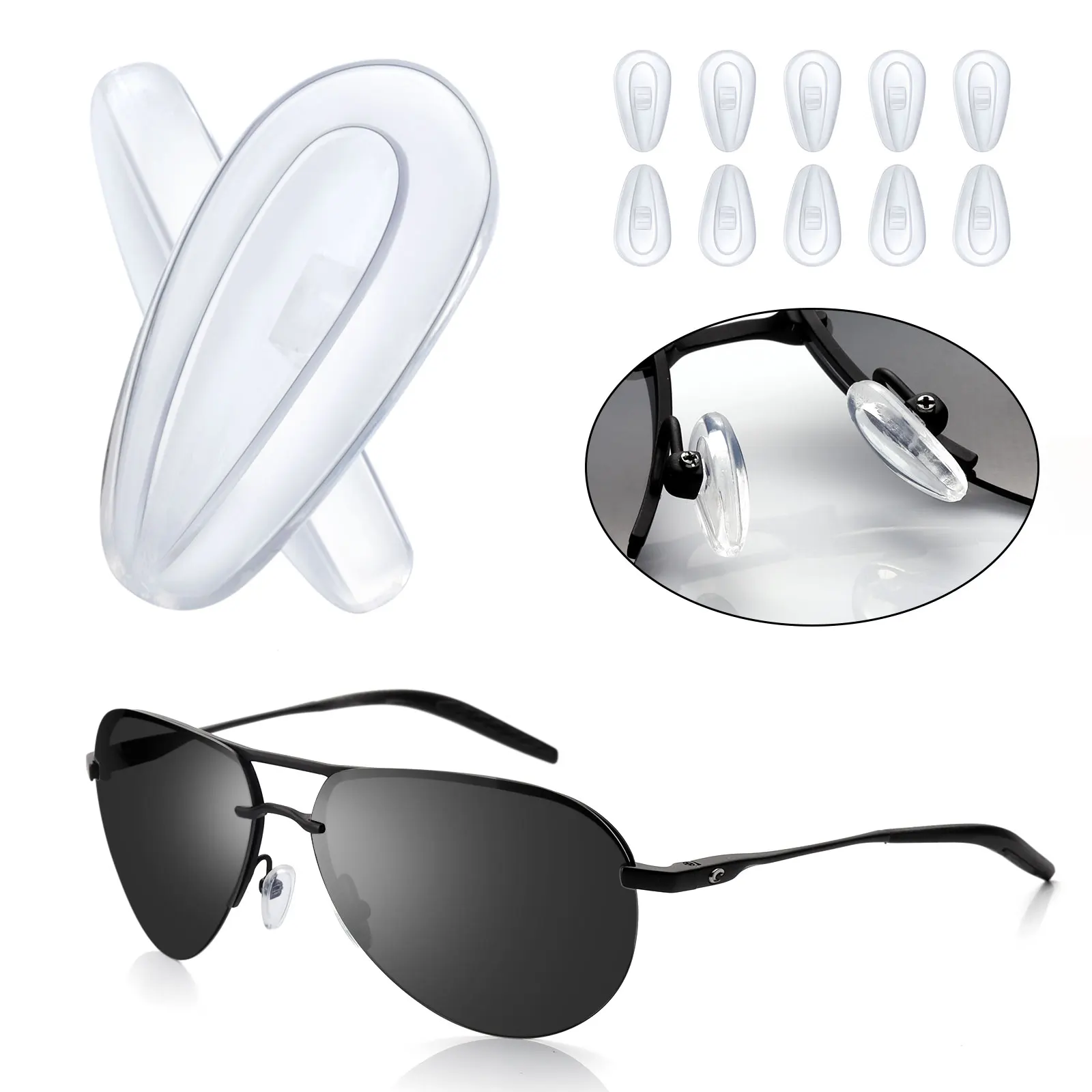 OOWLIT резиновые прозрачные Nosepads замена для OAKLEY проводник 6 OO4106/проводник 8 OO4107 солнцезащитные очки
OOWLIT резиновые прозрачные Nosepads замена для OAKLEY проводник 6 OO4106/проводник 8 OO4107 солнцезащитные очки