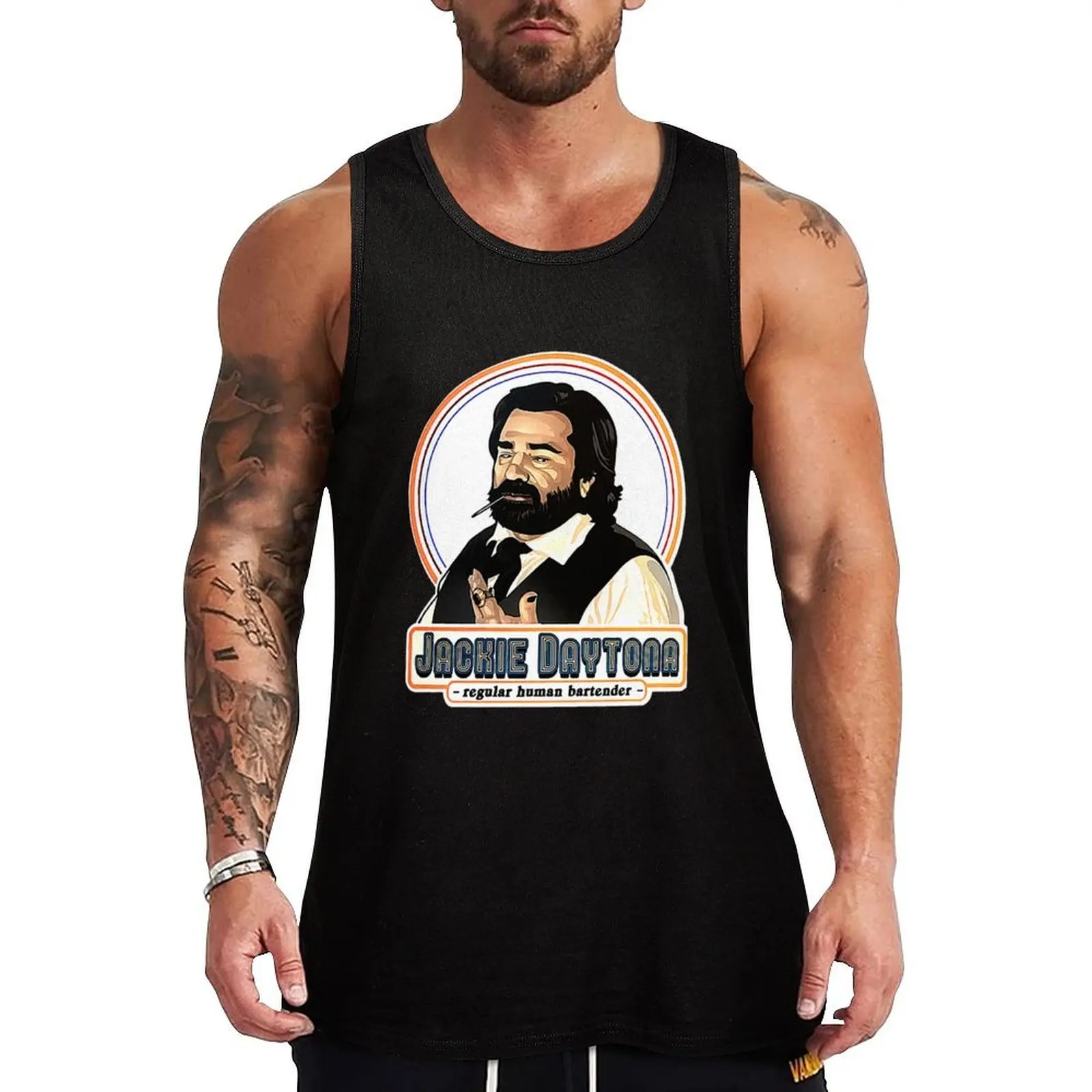 Daytona jackie smoking design Tank Top Short sleeve vests for men cotton t-shirts man fitness clothing for men
Daytona jackie smoking design Tank Top Short sleeve vests for men cotton t-shirts man fitness clothing for men