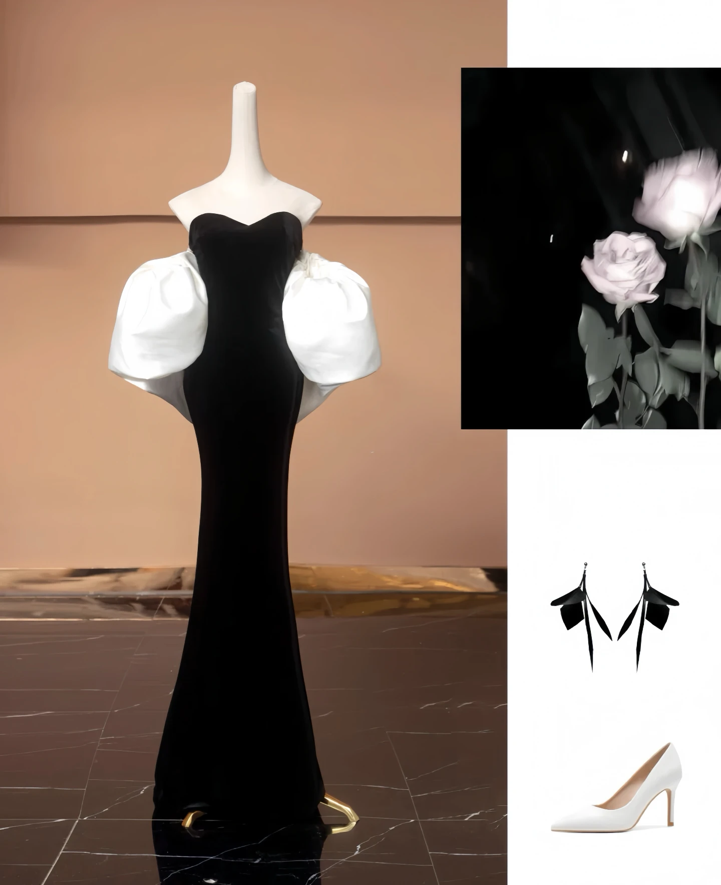 Elegant Sweetheart Black Women Prom Dresses Mermaid Floor Length Slim Fit Backless Puff Sleeves Dinner Cocktail Party Gowns
Elegant Sweetheart Black Women Prom Dresses Mermaid Floor Length Slim Fit Backless Puff Sleeves Dinner Cocktail Party Gowns