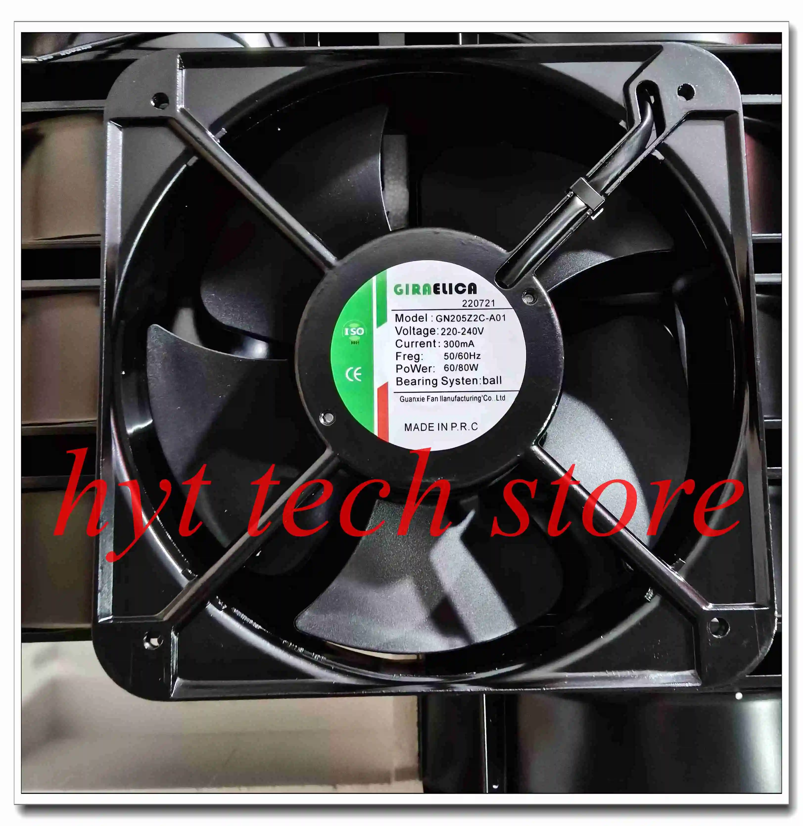 GN205Z2C-A01 Industrial cabinet axial flow fan,100% tested before shipment
GN205Z2C-A01 Industrial cabinet axial flow fan,100% tested before shipment