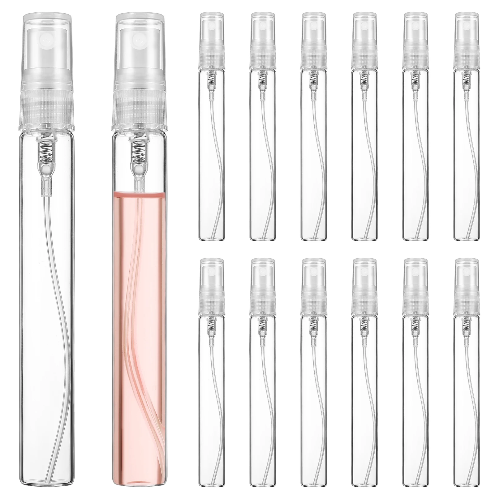 Sprayer Clear Bottle Refillable Travel Bottles Containers with Lids Essential Oils
Sprayer Clear Bottle Refillable Travel Bottles Containers with Lids Essential Oils