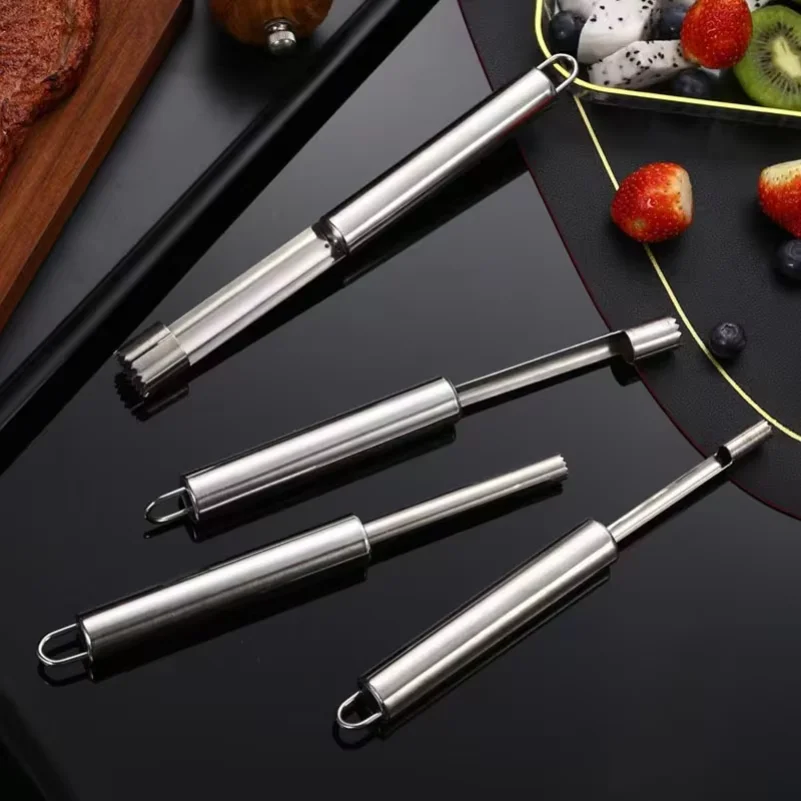 Stainless Steel Apple Corer Fruit Seed Core Remover Pear Apple Corer Seeder Slicer Knife Kitchen Gadget Fruit Vegetable Tool
Stainless Steel Apple Corer Fruit Seed Core Remover Pear Apple Corer Seeder Slicer Knife Kitchen Gadget Fruit Vegetable Tool