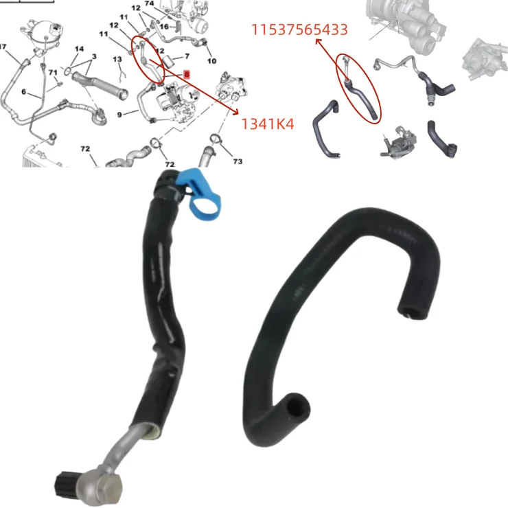 1341K4 9805975380 11537565433 для Peugeot Citroen BMW верхний соединение водопроводной трубы двигателя
1341K4 9805975380 11537565433 для Peugeot Citroen BMW верхний соединение водопроводной трубы двигателя