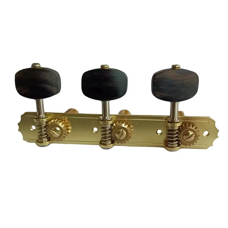 Copper Classical Guitar Tuner Pegs Metal Upper Tuning Instrument Accessories for Acoustic Guitar Triple Tuning Pegs
Copper Classical Guitar Tuner Pegs Metal Upper Tuning Instrument Accessories for Acoustic Guitar Triple Tuning Pegs
