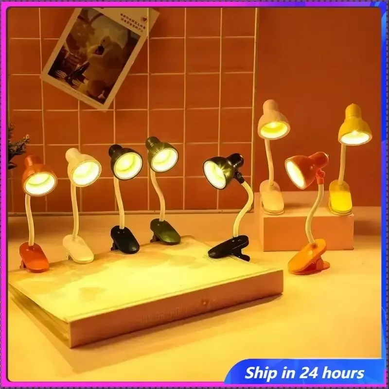 LED Mini Desk Lamp with Clip Portable Creative Reading Light Night Lamp for Student Dormitory Bed Table Bedroom Powered LED
LED Mini Desk Lamp with Clip Portable Creative Reading Light Night Lamp for Student Dormitory Bed Table Bedroom Powered LED