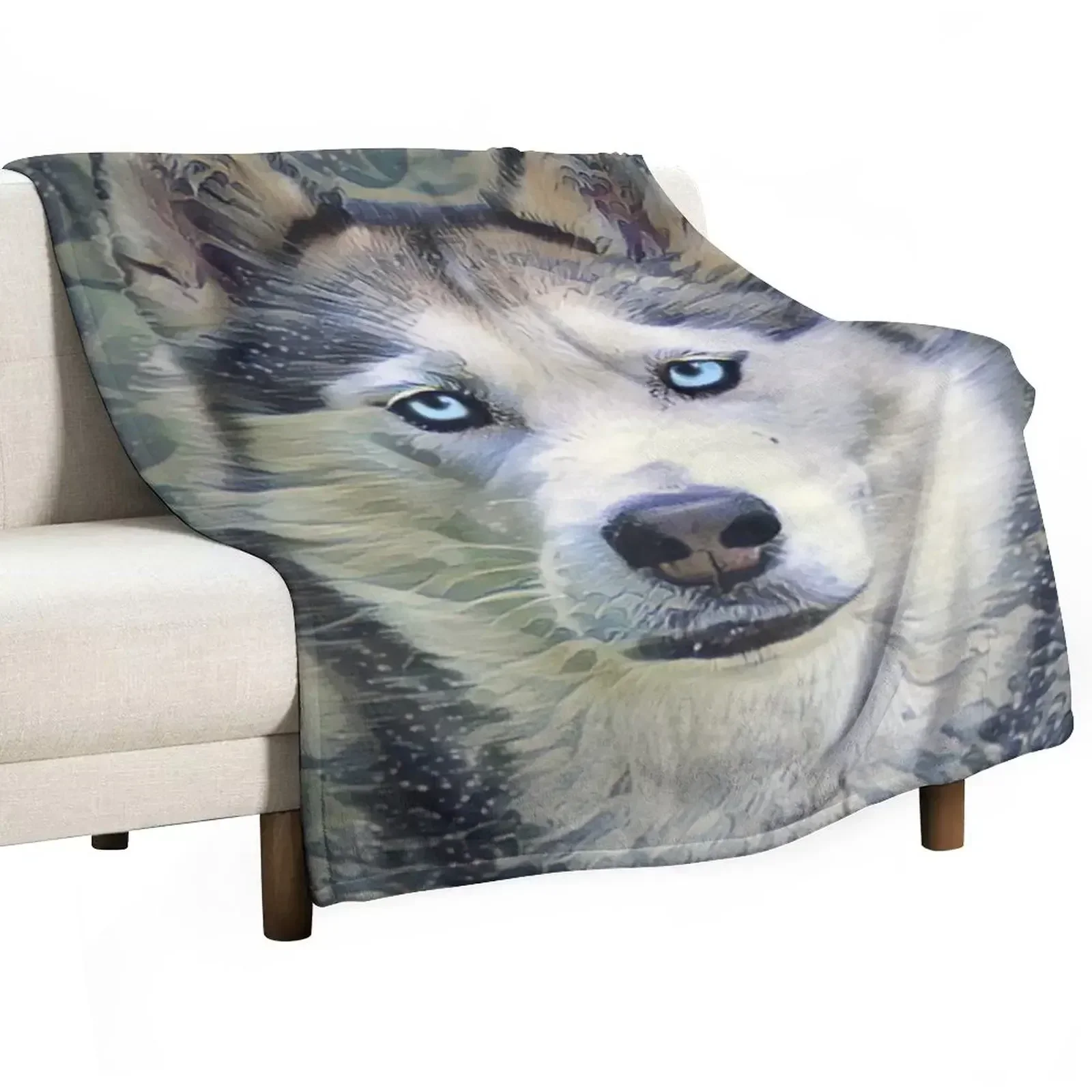 Husky Blue Eyes Throw Blanket Year Round Soft Comfortable Blanket for Home
Husky Blue Eyes Throw Blanket Year Round Soft Comfortable Blanket for Home