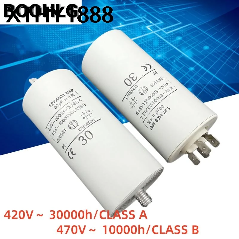 1 шт. Конденсатор пусковой A V 30uF 1.27.4AC3 MKP 420В
1 шт. Конденсатор пусковой A V 30uF 1.27.4AC3 MKP 420В
