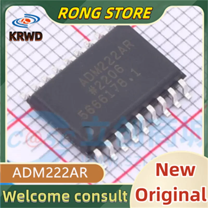 5PCS ADM222AR New and Original ADM222A ADM222 222A
5PCS ADM222AR New and Original ADM222A ADM222 222A