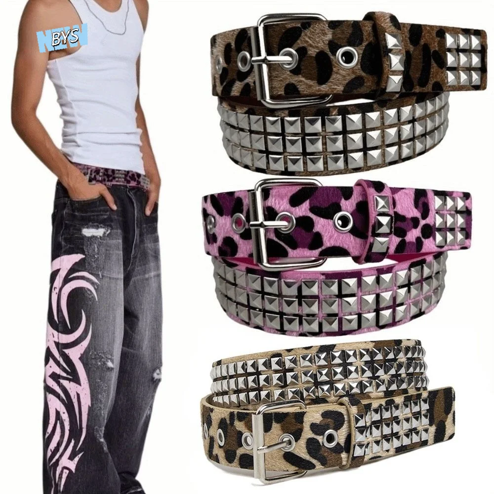 Retro Buckle Punk Rivet Belt Fur Decorative Gothic Waistband Metal General Y2K Belt Female
Retro Buckle Punk Rivet Belt Fur Decorative Gothic Waistband Metal General Y2K Belt Female