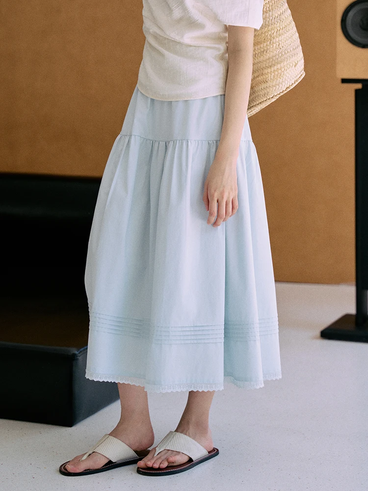 Jicouture High Waist Midi A-Line Skirt Women's Summer Loose Cotton Patchwork Skirts Artistic Sle Pure Color Skirts
Jicouture High Waist Midi A-Line Skirt Women's Summer Loose Cotton Patchwork Skirts Artistic Sle Pure Color Skirts