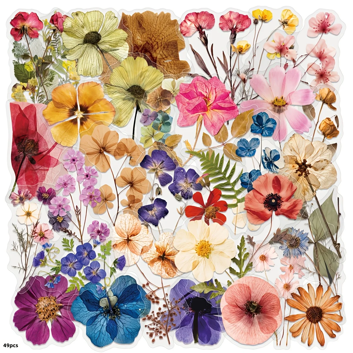 50pcs Transparent Embossed Botanical Stickers for Outdoor Use,Scrapbooking,Notebooks,Tablets,Phone Cases,Water Bottle Decoration
50pcs Transparent Embossed Botanical Stickers for Outdoor Use,Scrapbooking,Notebooks,Tablets,Phone Cases,Water Bottle Decoration