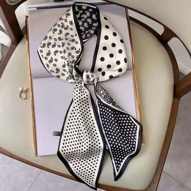 Gorgeous Paisley Print Summer Scarf 2025 Brand Design Women Skinny Bag Scarves Hair Band Neck Silk Scarf Lady Foulard Headband
Gorgeous Paisley Print Summer Scarf 2025 Brand Design Women Skinny Bag Scarves Hair Band Neck Silk Scarf Lady Foulard Headband