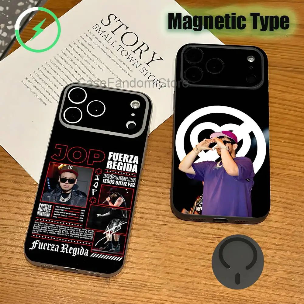 Rapper JOP F-Fuerza Regida Shockproof Transparent gray Phone Case For iPhone 17,16,15,14,13,12,11,Pro,Max,Plus,Magnetic Charging
Rapper JOP F-Fuerza Regida Shockproof Transparent gray Phone Case For iPhone 17,16,15,14,13,12,11,Pro,Max,Plus,Magnetic Charging