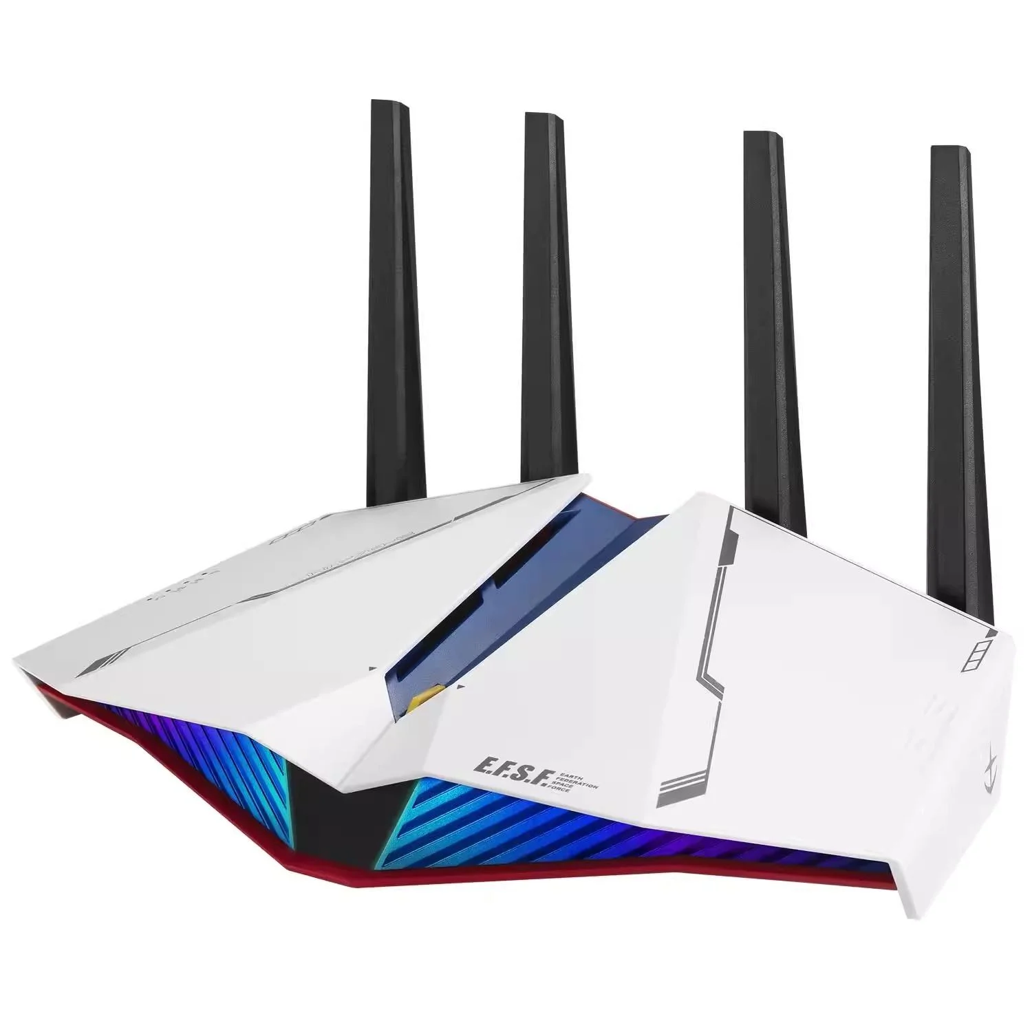 ASUS RT-AX82U Gundam Edition Joint WiFi6 Router Gigabit Wireless Home Gaming Devil Fish Esports
ASUS RT-AX82U Gundam Edition Joint WiFi6 Router Gigabit Wireless Home Gaming Devil Fish Esports