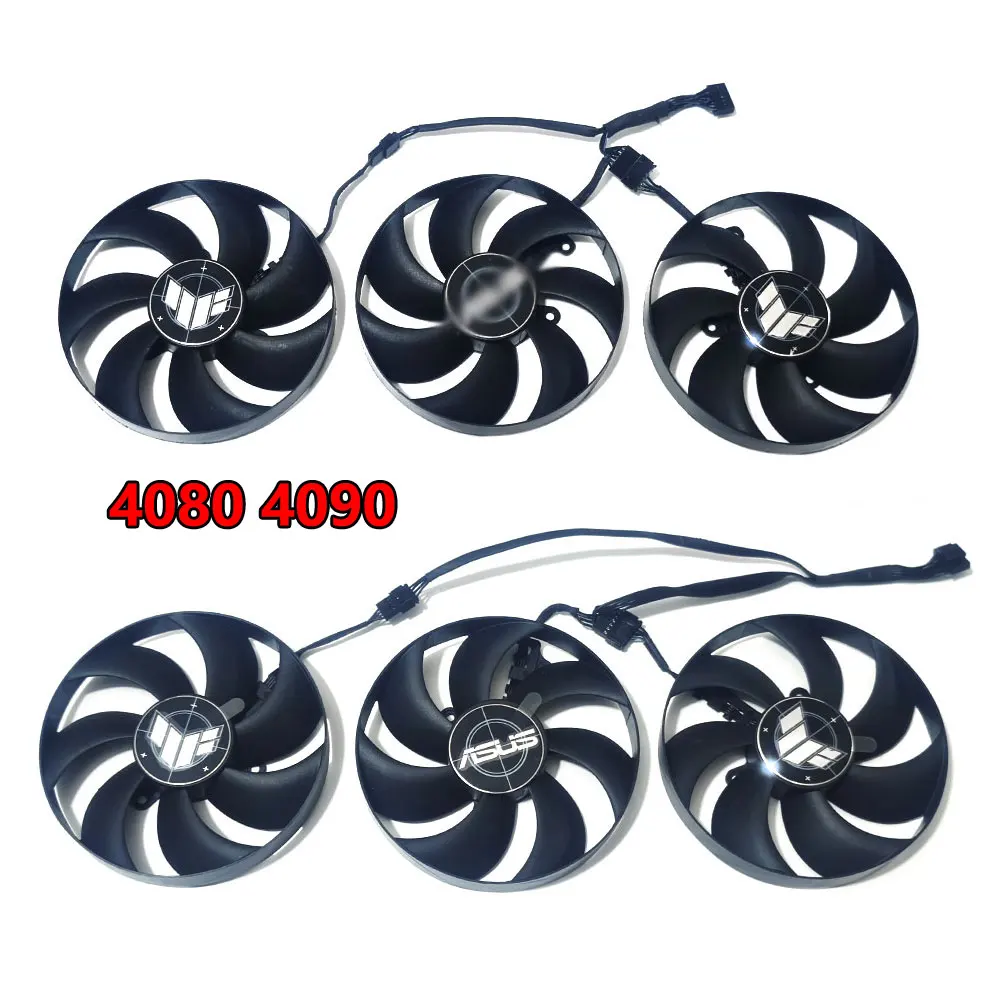 Original 105MM 7PIN CF1015U12D FD10015H12D T129215BU Graphics card cooling fan,For ASUS TUF Gaming RTX 4080 4090 OC Edition
Original 105MM 7PIN CF1015U12D FD10015H12D T129215BU Graphics card cooling fan,For ASUS TUF Gaming RTX 4080 4090 OC Edition