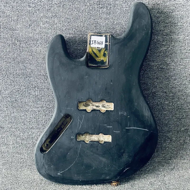 IB868 Left Hand Jazz Electric Bass Body 4 OR 5 String Version Solid Wood for Replace and DIY JB Pickups Black Color
IB868 Left Hand Jazz Electric Bass Body 4 OR 5 String Version Solid Wood for Replace and DIY JB Pickups Black Color