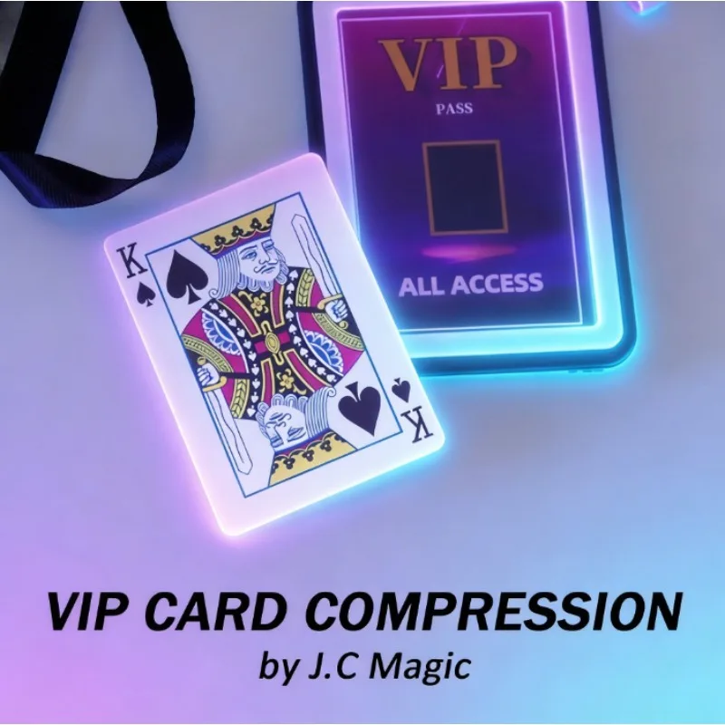 Карточка для фокусов с сжатием и расширением: Волшебный трюк с картой VIP-пропуска, иллюзия сжатия и расширения, реквизит для фокусов с близким планом, уличных и сценических представлений, реквизит для фокусников
Карточка для фокусов с сжатием и расширением: Волшебный трюк с картой VIP-пропуска, иллюзия сжатия и расширения, реквизит для фокусов с близким планом, уличных и сценических представлений, реквизит для фокусников