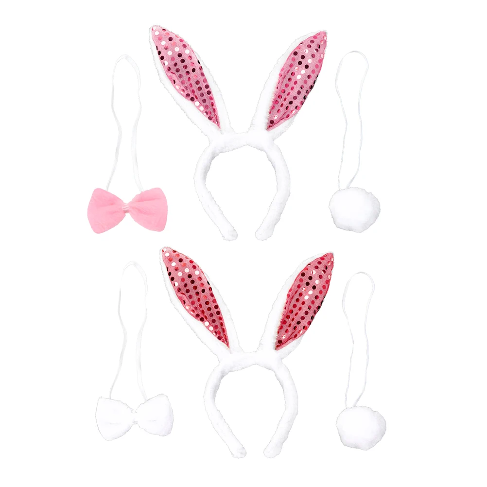 Bunny Ear Headband Rabbit Hair Hoop Girl Headdress 2 Sets Cosplay Costumes Child Party Fashion Show Masquerade Props One Size
Bunny Ear Headband Rabbit Hair Hoop Girl Headdress 2 Sets Cosplay Costumes Child Party Fashion Show Masquerade Props One Size