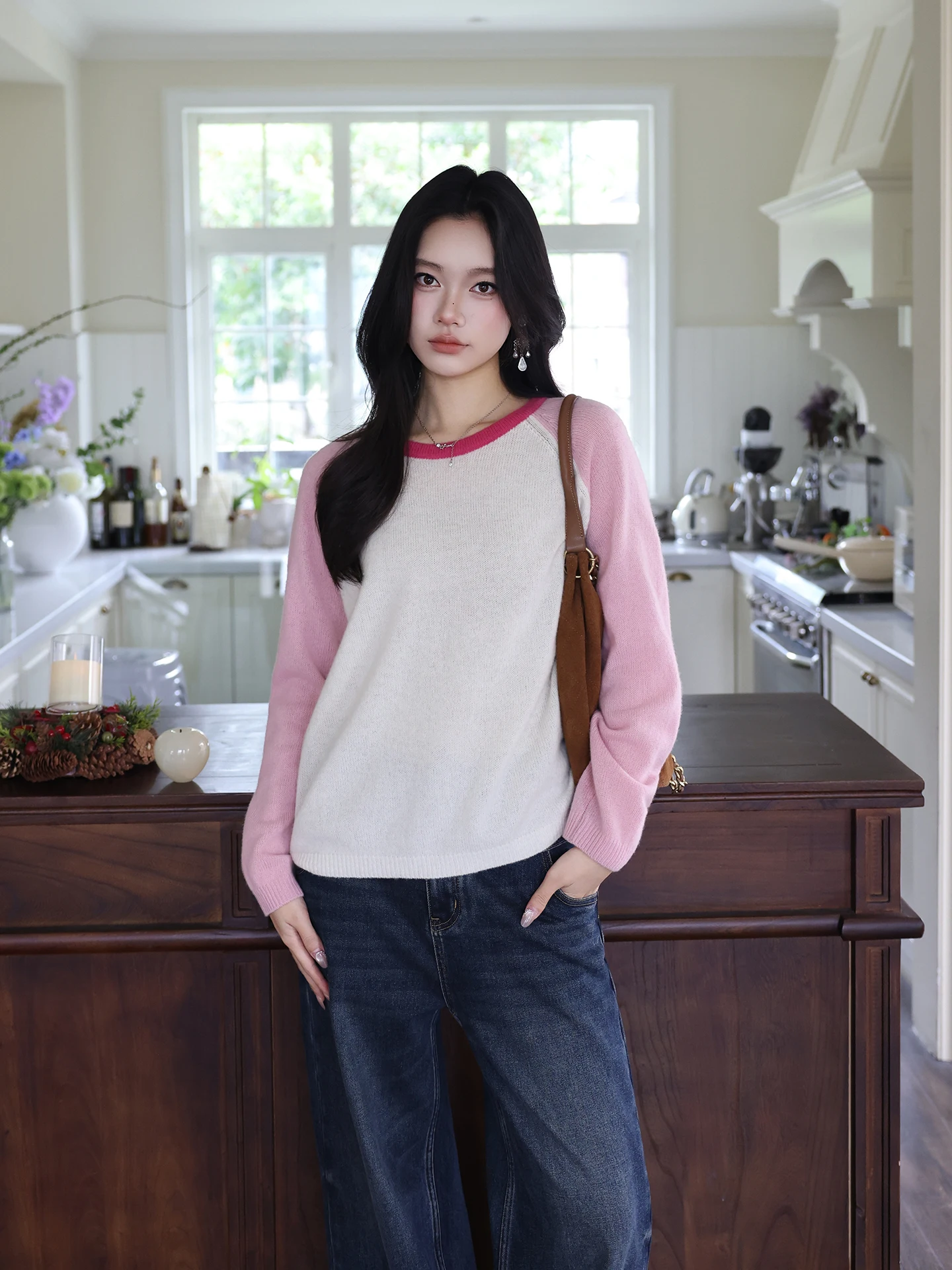Ultra-Fine 00% Merino Wool Knitted Sweater ME【Stberry Pie】MEQA4092 Spring 2026 Commute Sle Loose Fit Long Sve round ...
Ultra-Fine 00% Merino Wool Knitted Sweater ME【Stberry Pie】MEQA4092 Spring 2026 Commute Sle Loose Fit Long Sve round ...