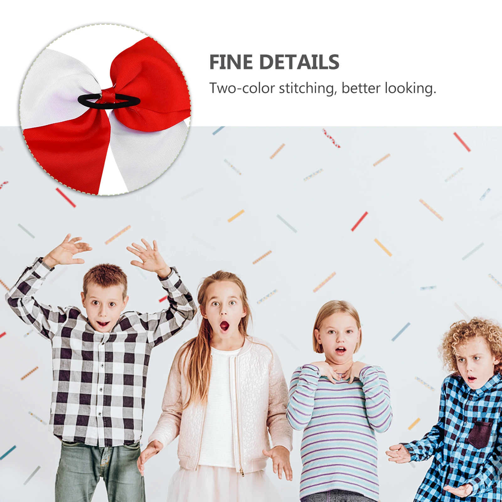 4pcs Hair Accessories for Girls Bowknot Ropes Elastic Fabric Christmas Party Ties Stylish Soft Durable Kids Hair Ropes
4pcs Hair Accessories for Girls Bowknot Ropes Elastic Fabric Christmas Party Ties Stylish Soft Durable Kids Hair Ropes