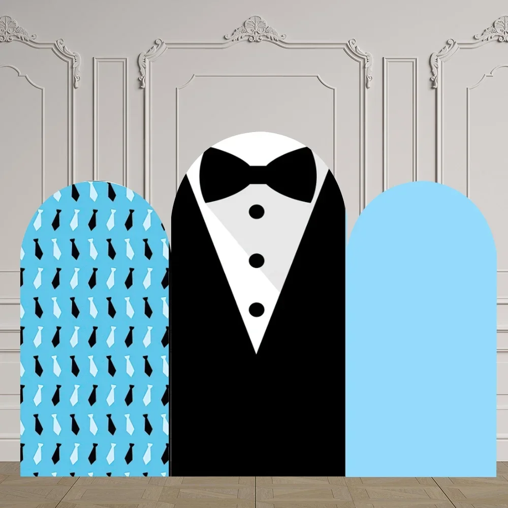 VIKAMA Black Suit Tie Arch Backdrop Baby Christening Birthday Party Background Decoration Photography Backdrop For Children Boys
VIKAMA Black Suit Tie Arch Backdrop Baby Christening Birthday Party Background Decoration Photography Backdrop For Children Boys