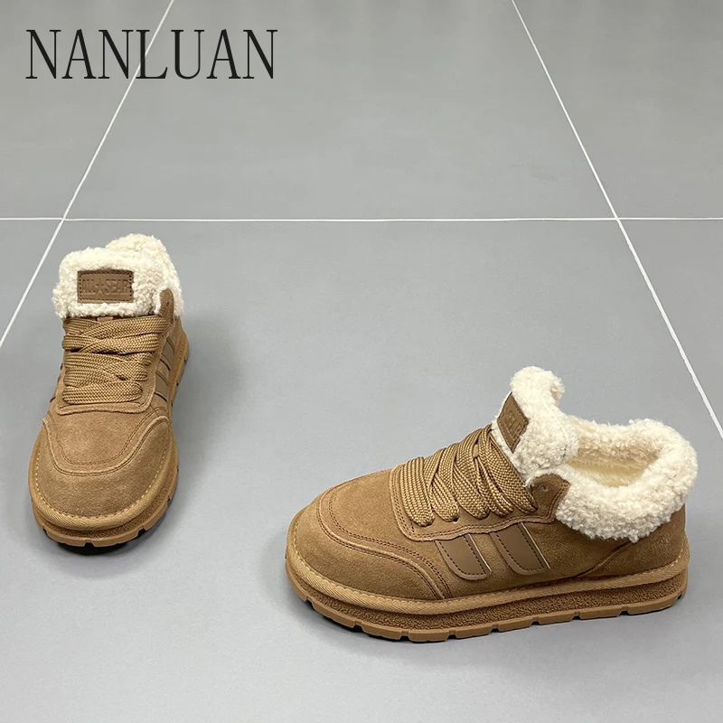 2024 Boutique Winter Casual Women's Boots New Solid Color Best-selling Women's Shoes Low-cut Cotton Warm Thick-soled Snow Boots
2024 Boutique Winter Casual Women's Boots New Solid Color Best-selling Women's Shoes Low-cut Cotton Warm Thick-soled Snow Boots