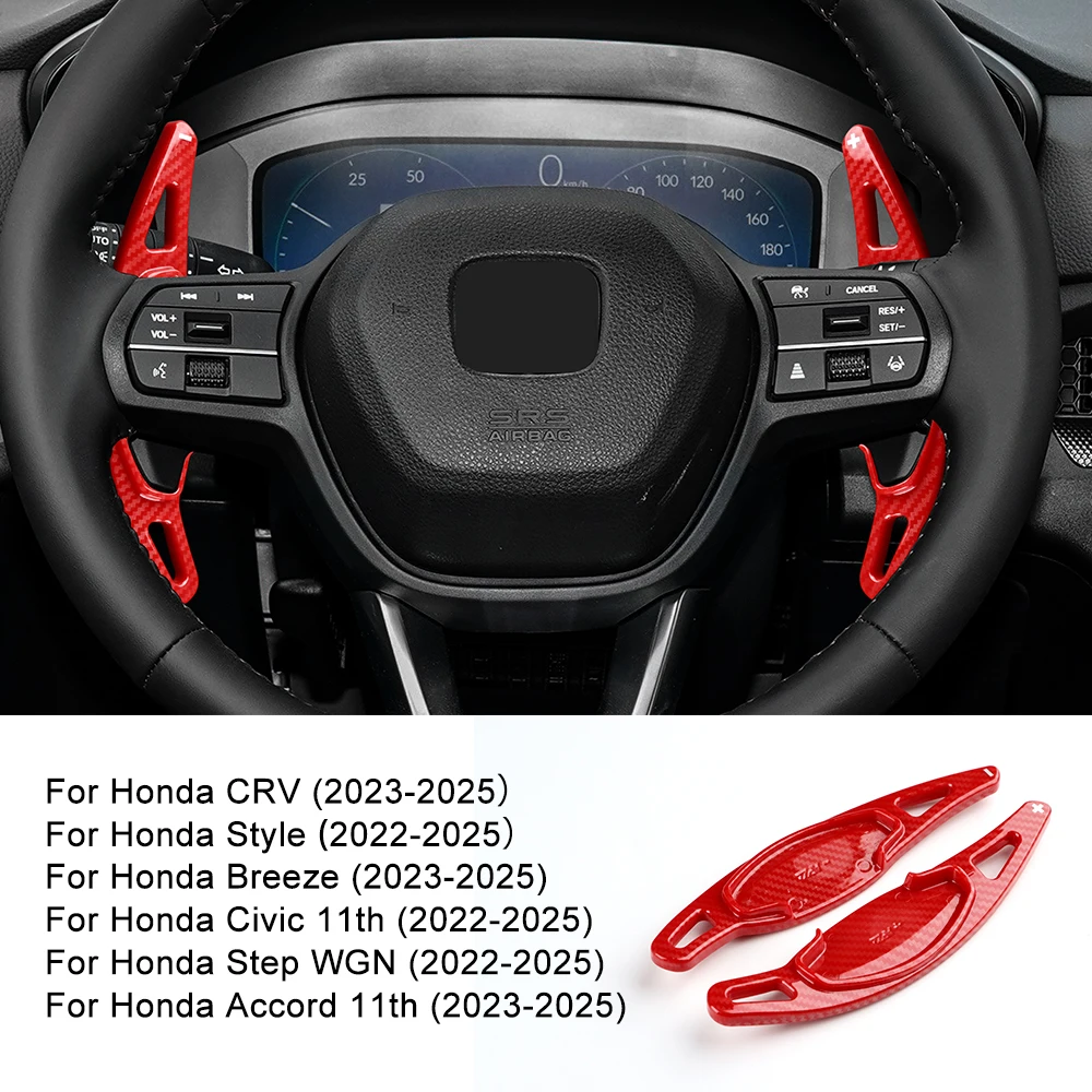 Carbon Fiber ABS for Honda CRV Civic 11th Breeze11th Accord Car Steering Wheel Paddle Shifter Cover Accessoriess
Carbon Fiber ABS for Honda CRV Civic 11th Breeze11th Accord Car Steering Wheel Paddle Shifter Cover Accessoriess