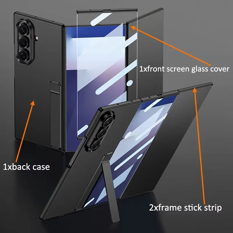 High quality Phone case For Samsung Galaxy Z TriFold Metal Kickstand Stand Holder Plastic Case For Samsung Galaxy Z TriFold
High quality Phone case For Samsung Galaxy Z TriFold Metal Kickstand Stand Holder Plastic Case For Samsung Galaxy Z TriFold