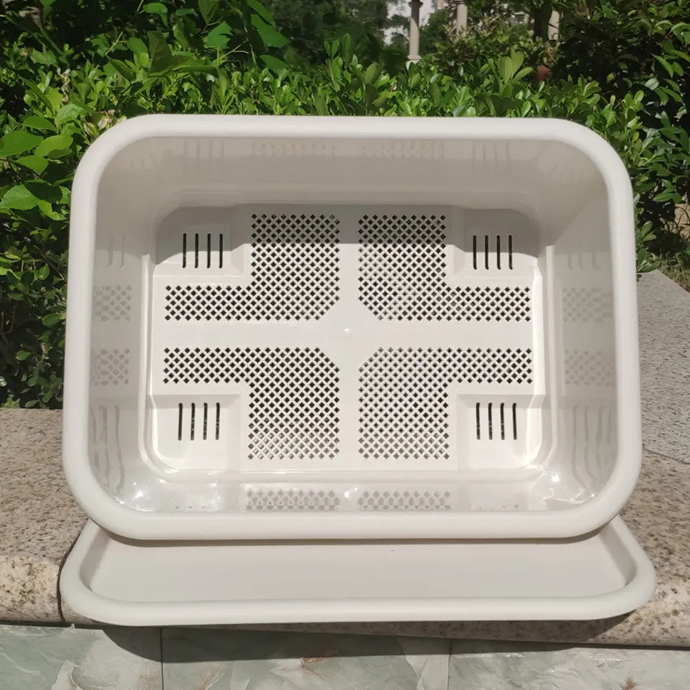 1Pcs Heavy-Duty Plastic Vegetable Growing Container with Bottom Drainage Mesh for Indoor Outdoor Gardening Vegetables Fruits
1Pcs Heavy-Duty Plastic Vegetable Growing Container with Bottom Drainage Mesh for Indoor Outdoor Gardening Vegetables Fruits
