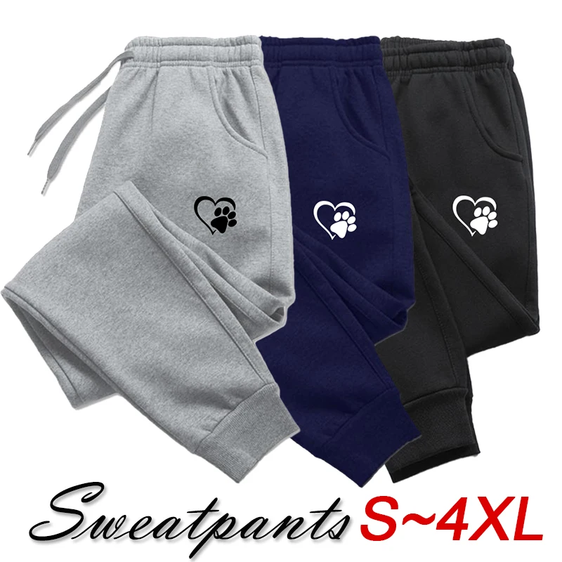 Новые женские спортивные штаны с принтом кошачьих следов, Хлопковые Штаны для бега, женские спортивные однотонные штаны для отдыха, фитнеса, бега
Новые женские спортивные штаны с принтом кошачьих следов, Хлопковые Штаны для бега, женские спортивные однотонные штаны для отдыха, фитнеса, бега