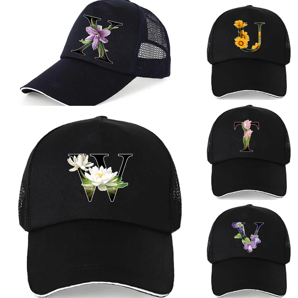 Fashion Hip Hop Baseball Cap Men Women Cotton Adjustable Golf Caps 26 Flower Color Letter Summer Visors Breathable Sports Hats
Fashion Hip Hop Baseball Cap Men Women Cotton Adjustable Golf Caps 26 Flower Color Letter Summer Visors Breathable Sports Hats