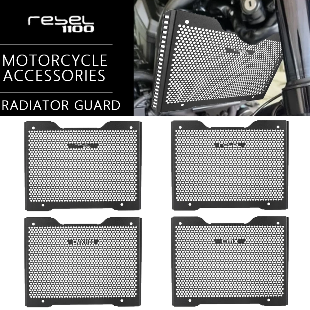 For Honda Rebel 1100 Rebel1100 CMX1100 Rebel /DCT 2021-2024 2025 2026 Motorcycle Radiator Protection Grill Guard Protector Cover
For Honda Rebel 1100 Rebel1100 CMX1100 Rebel /DCT 2021-2024 2025 2026 Motorcycle Radiator Protection Grill Guard Protector Cover