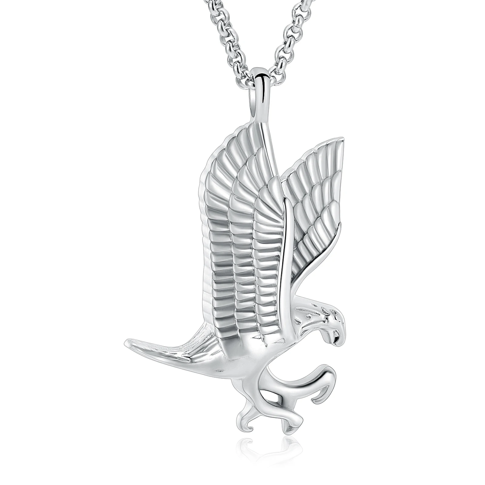 Eagle Memorial Urn Necklace for Ashes Stainless Steel Cremation Jewelry for Ashes Keepsake Pendant for Human Pet
Eagle Memorial Urn Necklace for Ashes Stainless Steel Cremation Jewelry for Ashes Keepsake Pendant for Human Pet