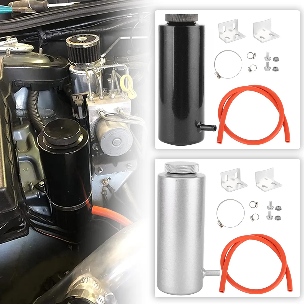 Universal Coolant Radiator Coolant Tank 800ml Expansion Tank Cooling Catch Bottle Overflow Reservoir Aluminum Car Accessories
Universal Coolant Radiator Coolant Tank 800ml Expansion Tank Cooling Catch Bottle Overflow Reservoir Aluminum Car Accessories
