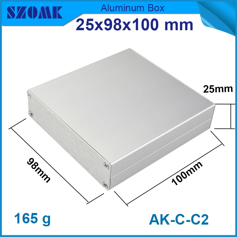10Pcs/lot 2015 new hot selling electric aluminium junction box 25*98*100MM aluminium enclosure box
10Pcs/lot 2015 new hot selling electric aluminium junction box 25*98*100MM aluminium enclosure box