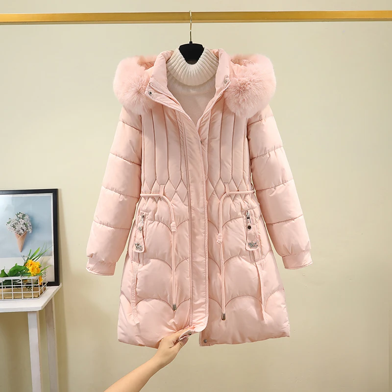 Женское хлопковое пальто со съемной шапкой на пуху, хлопковое пальто средней длины со свободной талией, хлопковая одежда небольшого размера, зимняя верхняя одежда...
Женское хлопковое пальто со съемной шапкой на пуху, хлопковое пальто средней длины со свободной талией, хлопковая одежда небольшого размера, зимняя верхняя одежда...