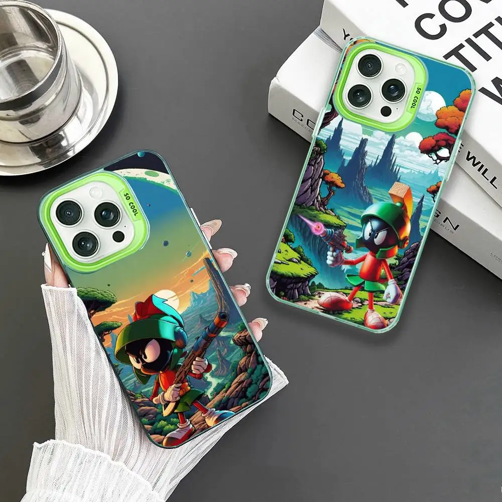 M-Marvin The M-Martian Phone Case For iPhone 16,15,14,13,12,11,Mini,Pro,MAX Green Matte Shockproof Cover
M-Marvin The M-Martian Phone Case For iPhone 16,15,14,13,12,11,Mini,Pro,MAX Green Matte Shockproof Cover