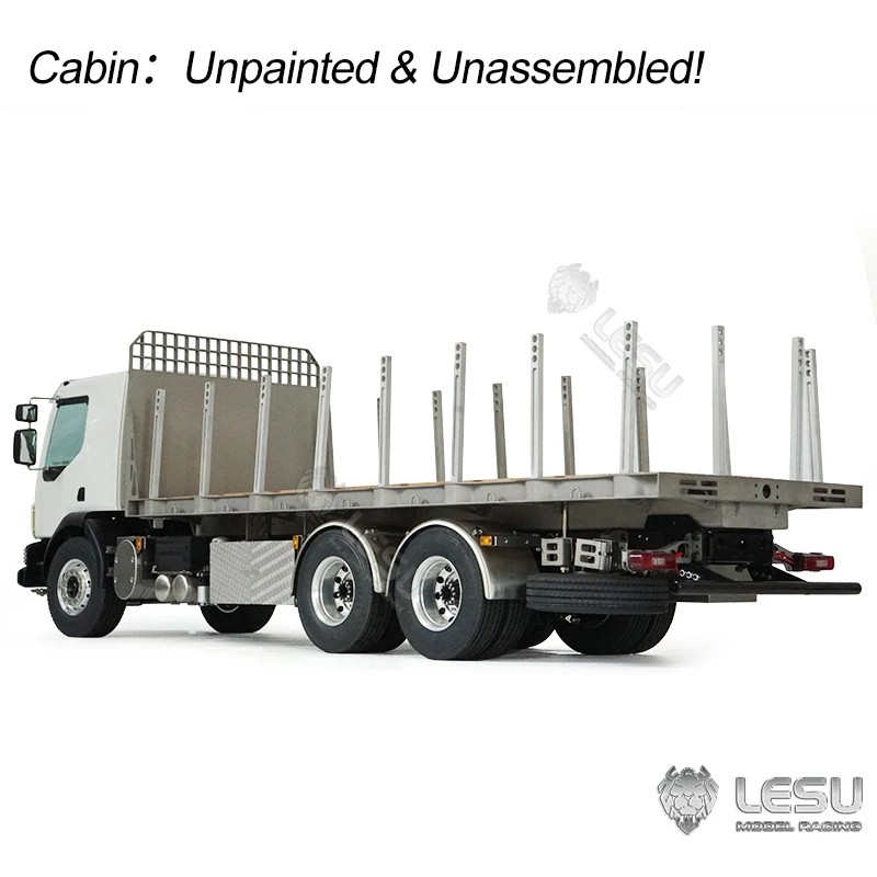 6x4 Metal Chassis LESU 1/14 2Speed RC Flatbed Timber Truck VM FE Light Sound Motor Hobby Remote Control Lorry Car Model Vehicle
6x4 Metal Chassis LESU 1/14 2Speed RC Flatbed Timber Truck VM FE Light Sound Motor Hobby Remote Control Lorry Car Model Vehicle