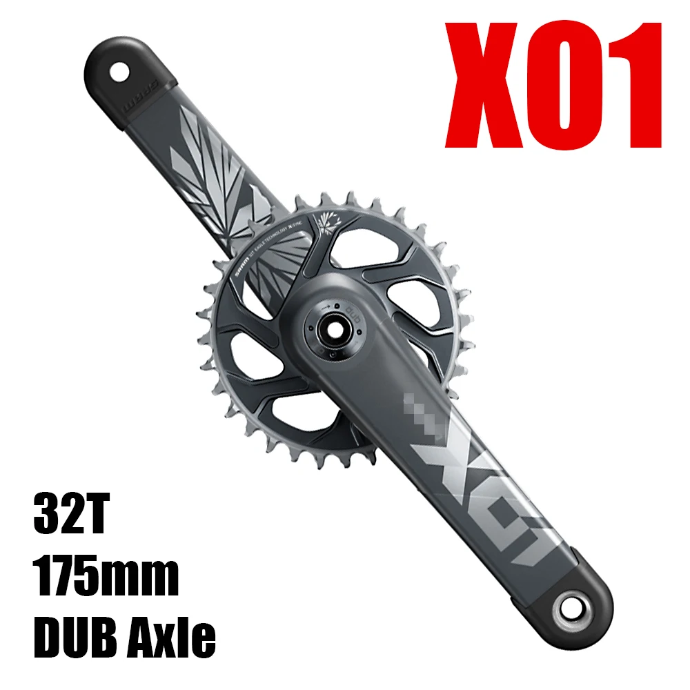 Для Sram XO1 Mtb Bike Crabon Crank 32T велосипедная звездочка DUB GXP Axel 175 мм 11/12 скоростей 
Для Sram XO1 Mtb Bike Crabon Crank 32T велосипедная звездочка DUB GXP Axel 175 мм 11/12 скоростей