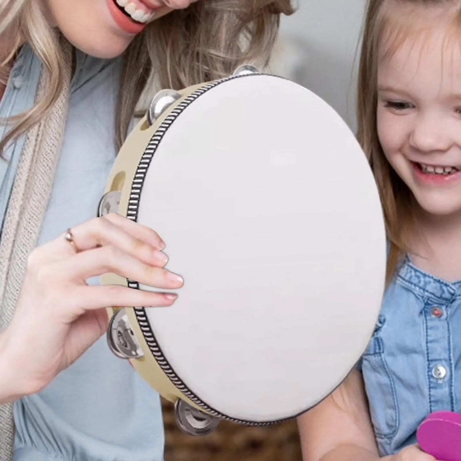 Tambourines For Adults 3-Piece Musical Tambourines Hand Drums For Adults Hand Bell Drum For Events Beginner Training Kids
Tambourines For Adults 3-Piece Musical Tambourines Hand Drums For Adults Hand Bell Drum For Events Beginner Training Kids