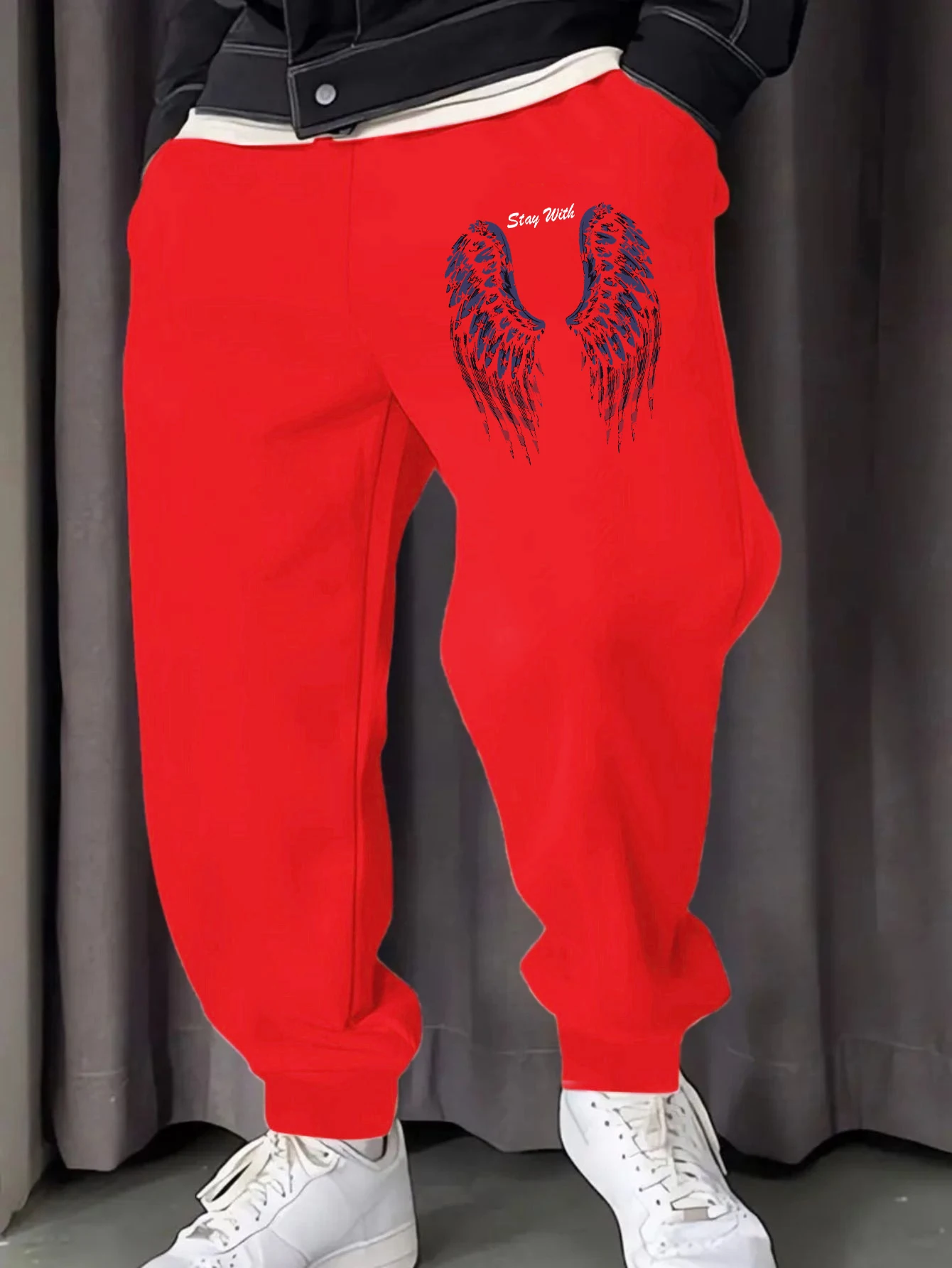 Спортивные штаны с принтом крыльев США, мужские брюки с карманами и шнурком, спортивные модные спортивные штаны, модные уличные спортивные штаны
Спортивные штаны с принтом крыльев США, мужские брюки с карманами и шнурком, спортивные модные спортивные штаны, модные уличные спортивные штаны