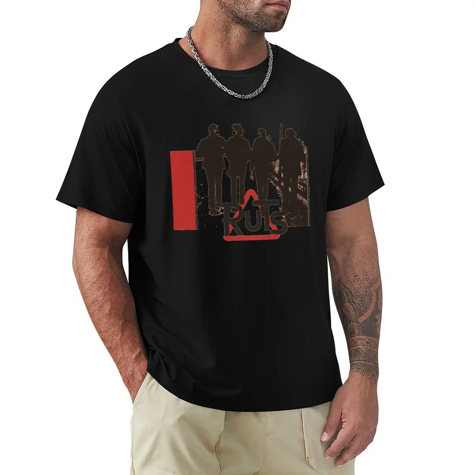 The Ruts T-Shirt Casual Daily Wear Short Sleeve Top
The Ruts T-Shirt Casual Daily Wear Short Sleeve Top