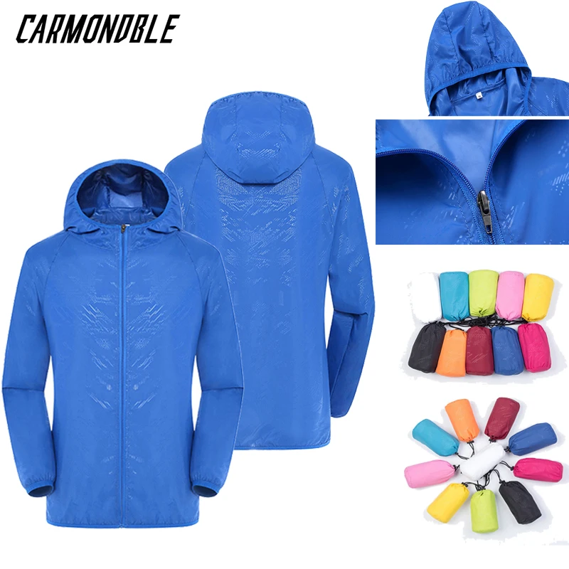 CARMONDBLE Outdoor Unisex Ultra Light Hiking Windbreaker Jacket Quick Dry Skin Coat Sunscreen Camping Waterproof UV Thin Outwear
CARMONDBLE Outdoor Unisex Ultra Light Hiking Windbreaker Jacket Quick Dry Skin Coat Sunscreen Camping Waterproof UV Thin Outwear
