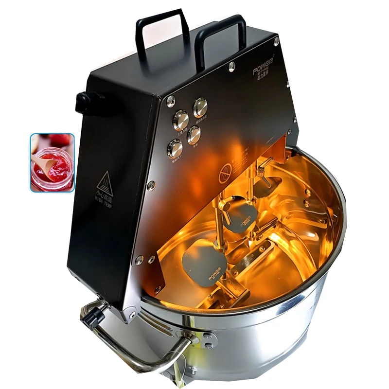 220V Small 10L Cooking Pot Stir-Fry Machine Wok for Commercial Home Use Electric Jam Sauce Mixer Cooking Mixer Jam Making Maker
220V Small 10L Cooking Pot Stir-Fry Machine Wok for Commercial Home Use Electric Jam Sauce Mixer Cooking Mixer Jam Making Maker