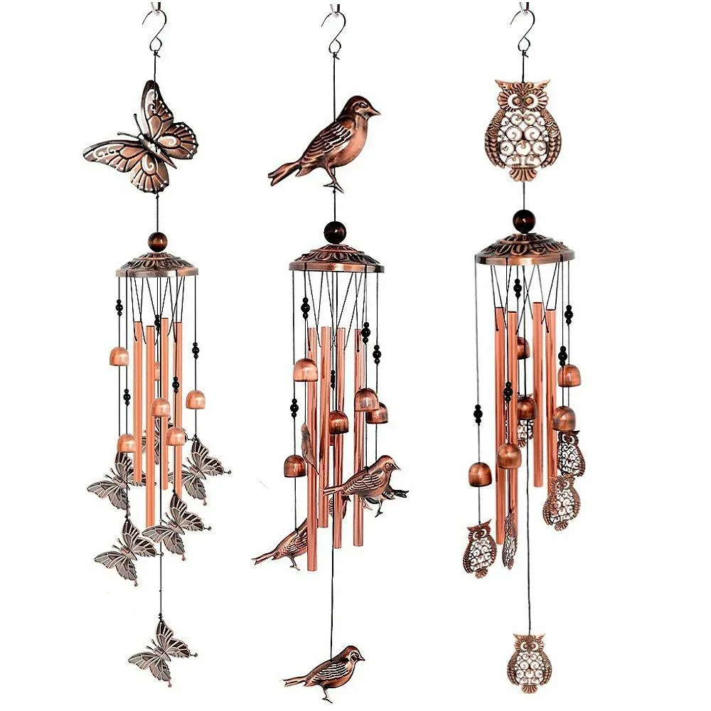 Antique Wind Chimes Wall Hanging Crafts Outdoor Butterfly Courtyard Garden Pipe Bells Copper Home Decoration Room Decor
Antique Wind Chimes Wall Hanging Crafts Outdoor Butterfly Courtyard Garden Pipe Bells Copper Home Decoration Room Decor